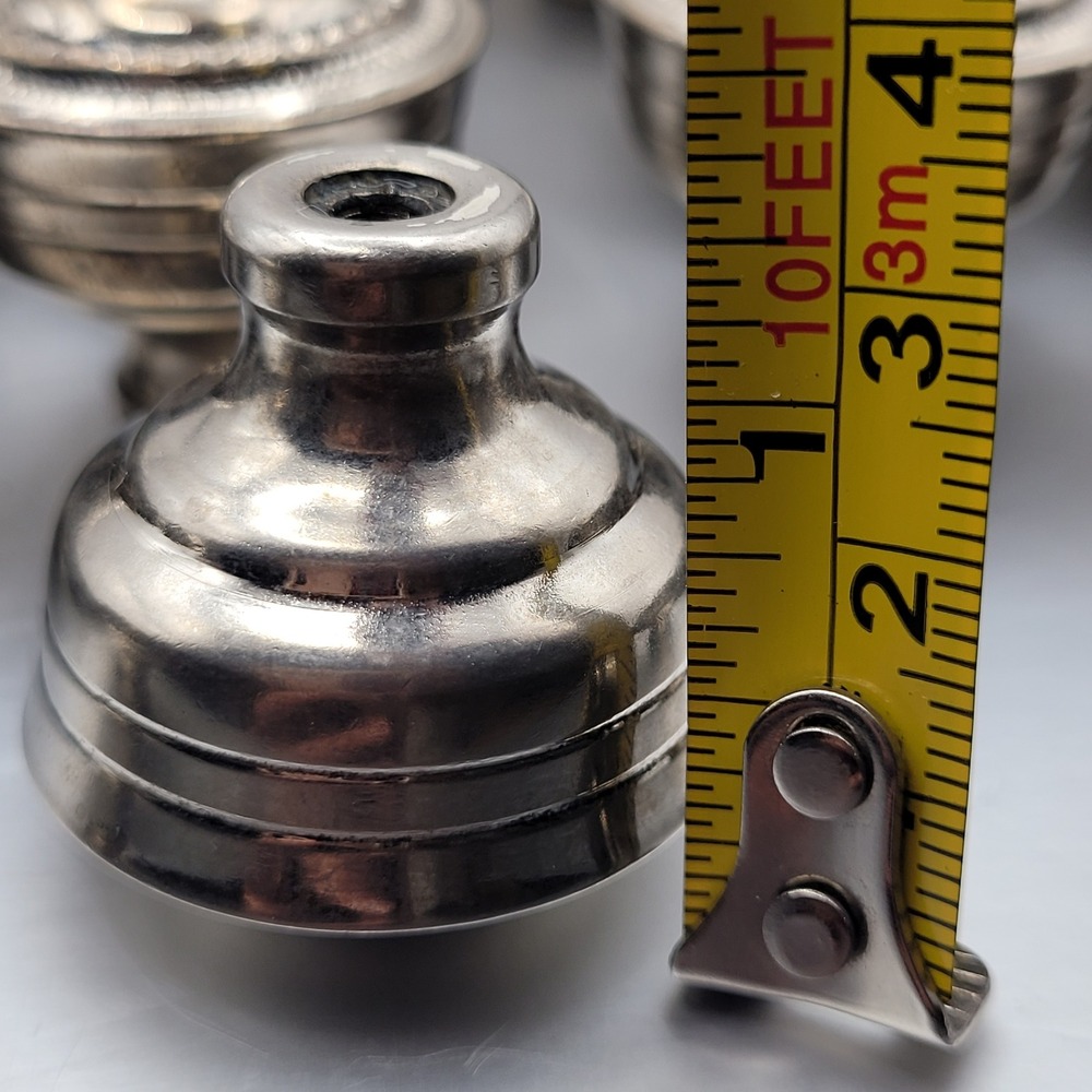 Top Knobs M198 Contessa Cabinet Knob 1.25" Antique Pewter Round Metal - Picture 6 of 9